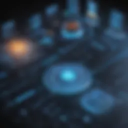 Visual representation of TIBCO SaaS architecture and components