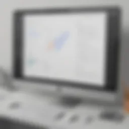 Visual representation of Notion goals template layout