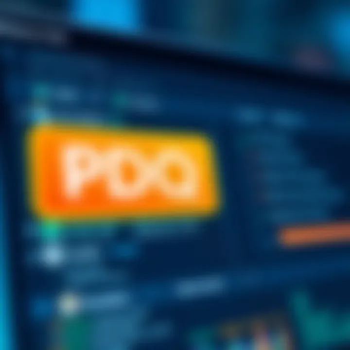 Screenshot of PDQ tool interface