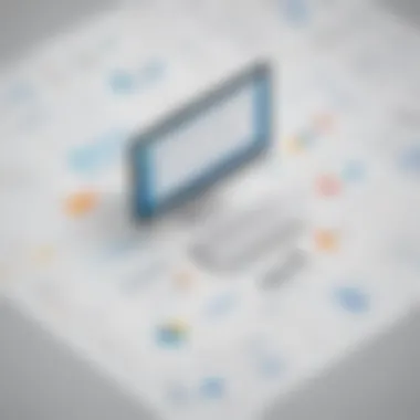Efficient Project Organization Visualization Illustration showcasing Project Management with Smartsheet Free Plan