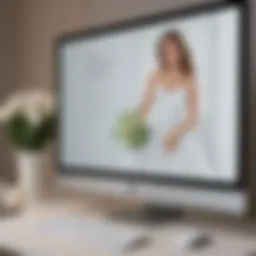 Innovative wedding planner software interface