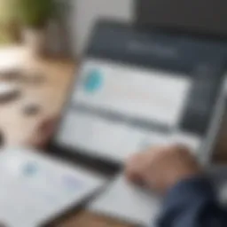 User interface of Rydoo software showcasing expense management features