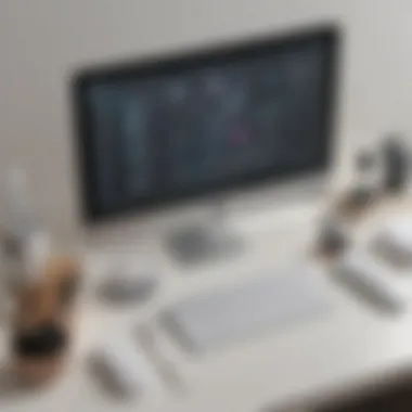 Conceptual image showing collaborative tools for salon team management