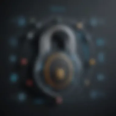 Understanding Security Protocols in Securden Security protocols represented with digital locks and encryption icons