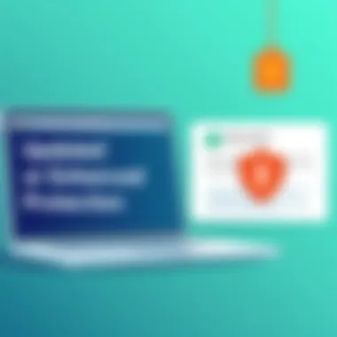 Representation of software update notifications