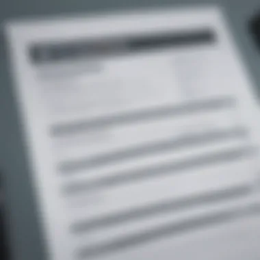 Visual of compliance checklist