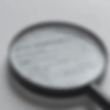 Deciphering Details on APS Pay Stubs Illustration of a magnifying glass analyzing a detailed APS pay stub