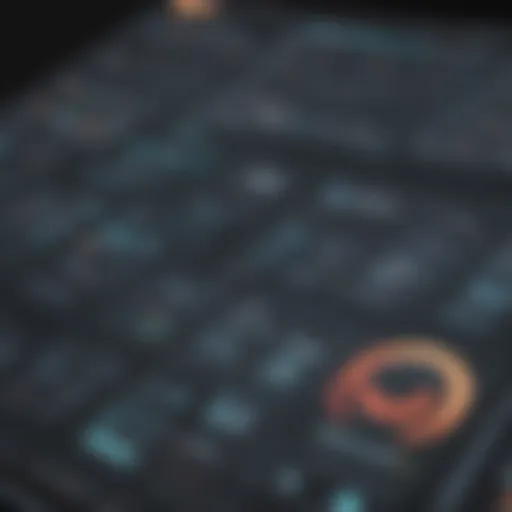 Visual representation of dropship order management system dashboard