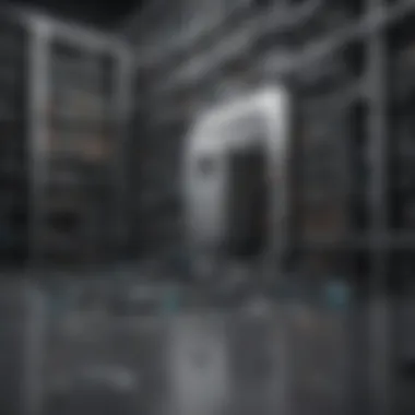 Secure Data Storage in HashiCorp Vault An abstract representation of secure data storage with digital locks.