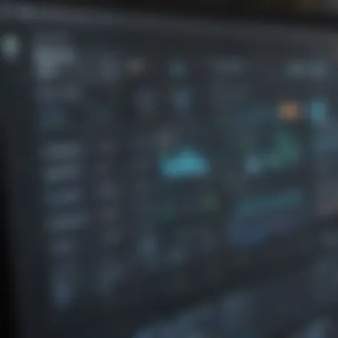Innovative MLS Software Dashboard A modern dashboard of MLS software showcasing features