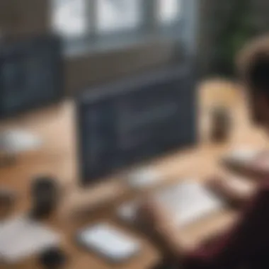 Effective Collaboration with Slack A team collaborating on a project using Slackās interface