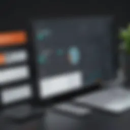A visual representation of Kajabi newsletters showcasing its dashboard interface.