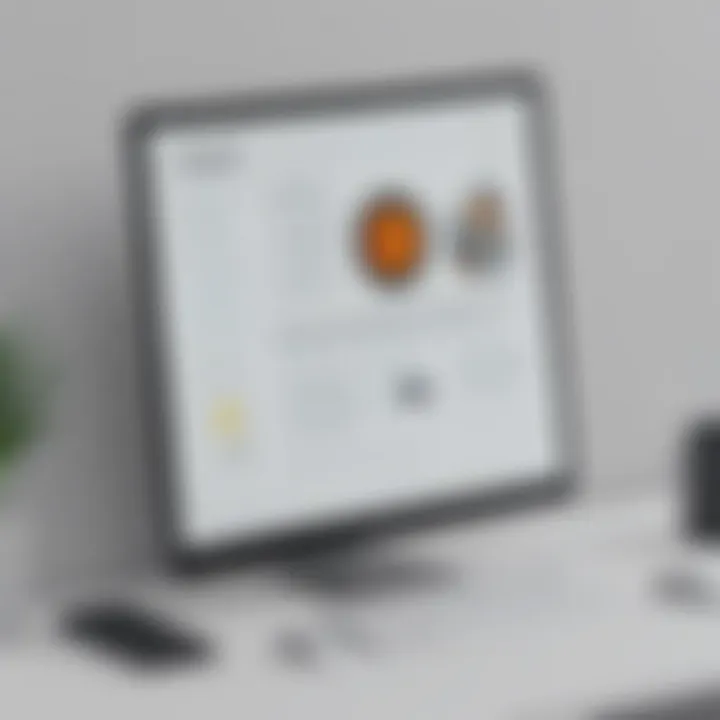 A screenshot of a well-designed Kajabi newsletter template.