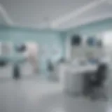 A modern veterinary clinic with advanced technology