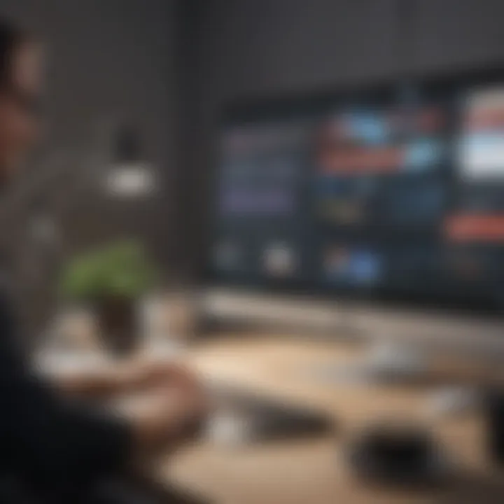 Visual representation of video marketing strategies