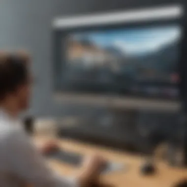 Leveraging Vimeo Livestream Studio for Corporate Events Business professionals utilizing Vimeo Livestream Studio for a corporate event