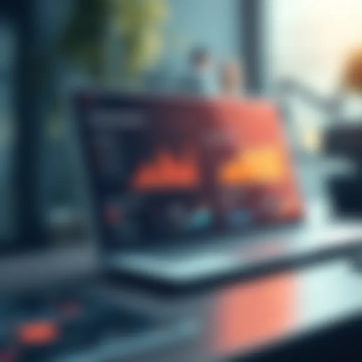 Display of Weebly's analytics features